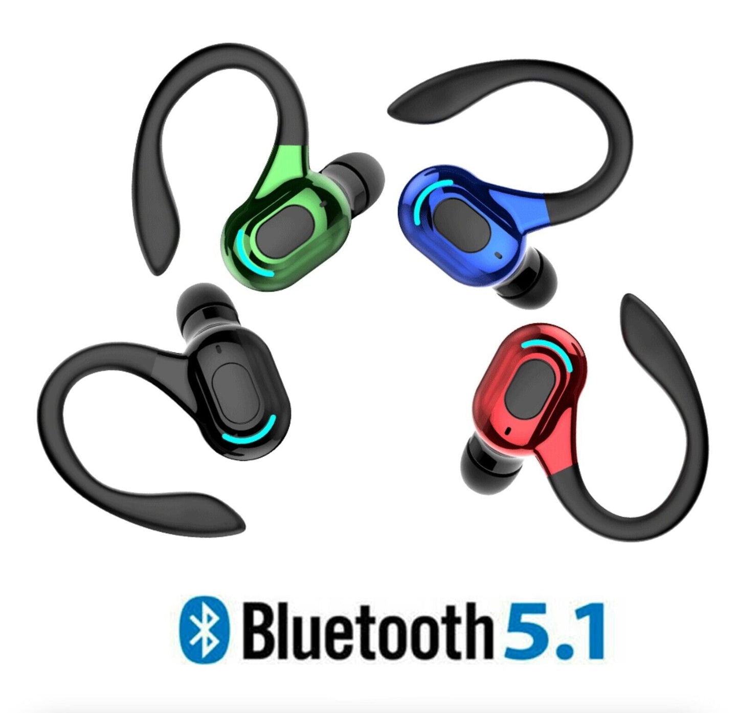 Bluetooth 5.1 Headset Wireless Stereo Headphones