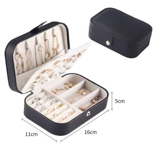 Portable Jewelry Organizer Display Travel Case