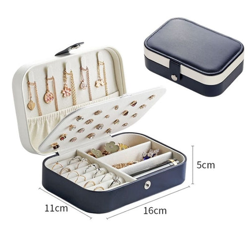 Portable Jewelry Organizer Display Travel Case